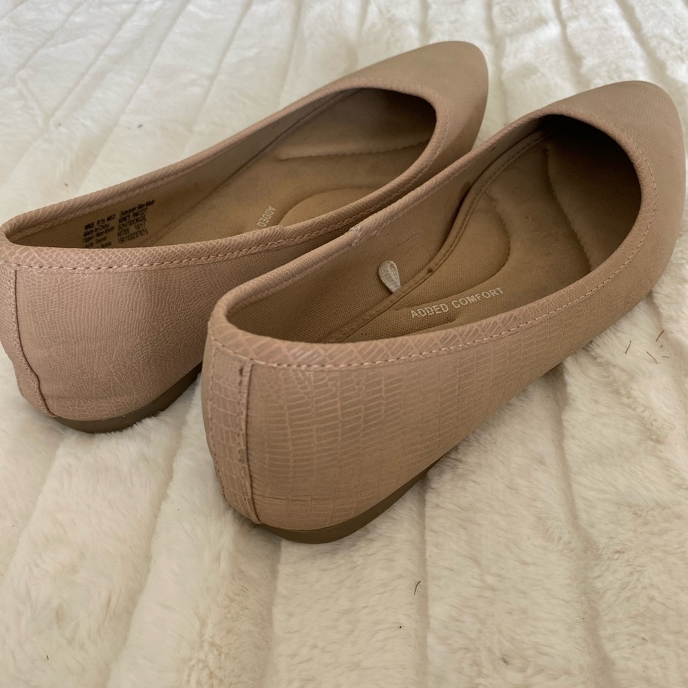 Tan Ballet Flats